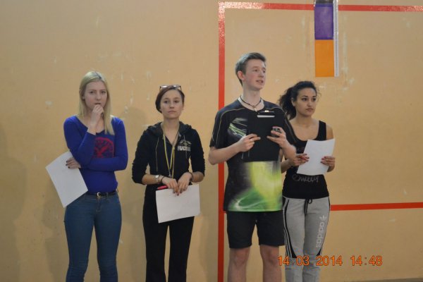 Спортивні змагання для студентів Коледжу «КЕПІТ fit», 14 березня 2014 року