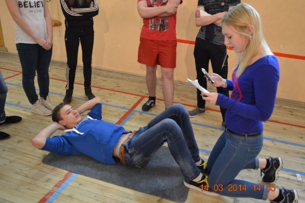 Спортивні змагання для студентів Коледжу «КЕПІТ fit», 14 березня 2014 року