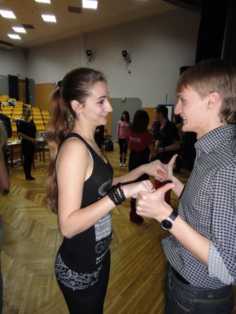 Театр танцю «КРОК» - майстер клас 11.02.2011 року